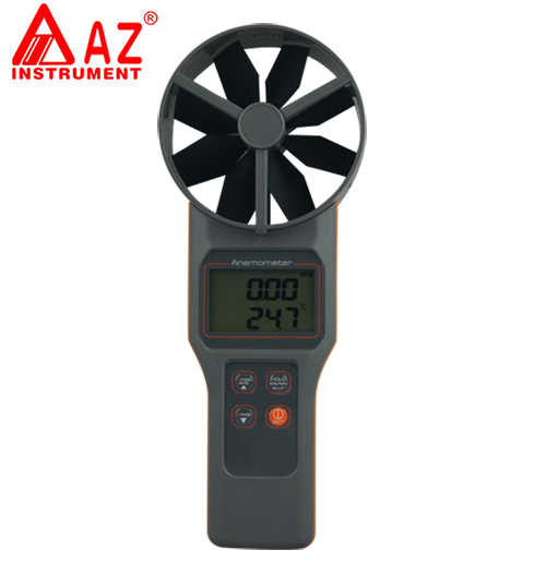 AZ8919 10cm Vane TEMP.&RH%&CO2&FLOW