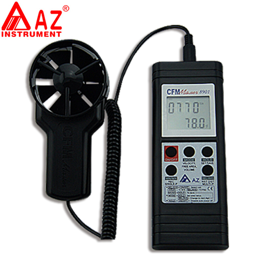 AZ8901 Handheld RS232 Output Anemometer