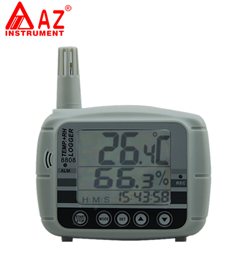 AZ8808 Temp.& RH% Logger-LCD