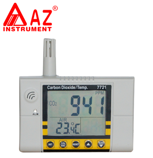 AZ7721  CO2 & Temp. with Relay